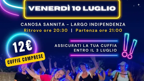 Torna la WALK BLA: La Cardio Camminata in Notturna a Canosa Sannita