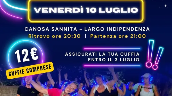 Torna la WALK BLA: La Cardio Camminata in Notturna a Canosa Sannita